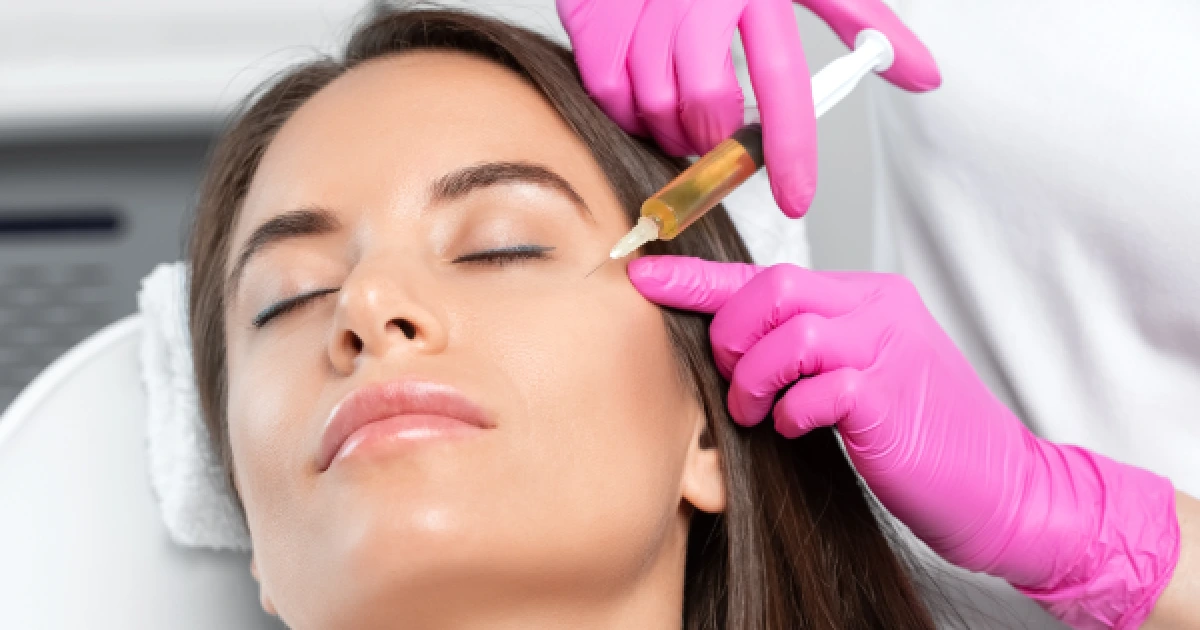 Woman Receiving Ez Gel Treatment in Idaho Falls, ID